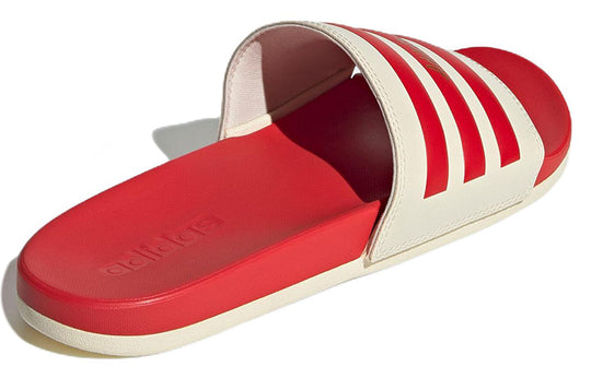 adidas Adilette Comfort Slide 'Wonder White Vivid Red' GW8755