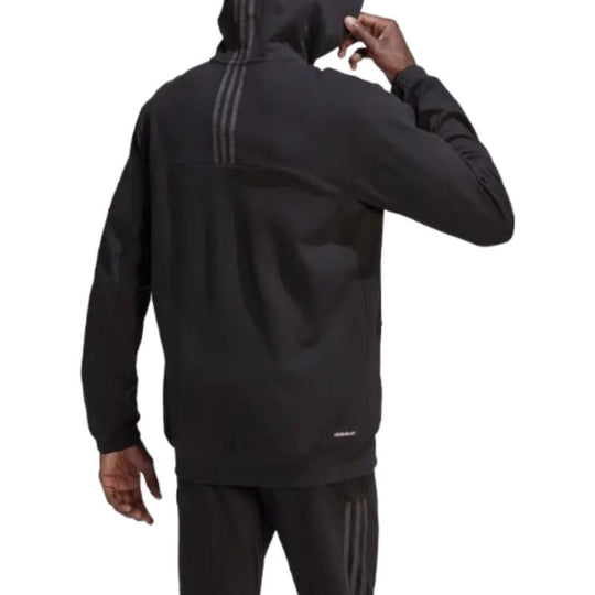 adidas Aeroready Yoga Full-Zip Hoodie 'Black' HL2403