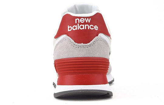 (WMNS) New Balance 574 Series Of Grey Red WL574WNB