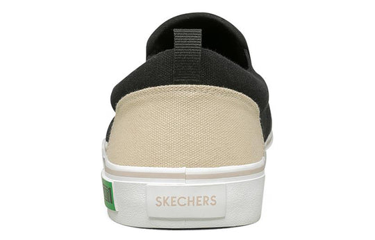 (WMNS) Skechers V'lites Canvas Shoes Black 66666346-BLK
