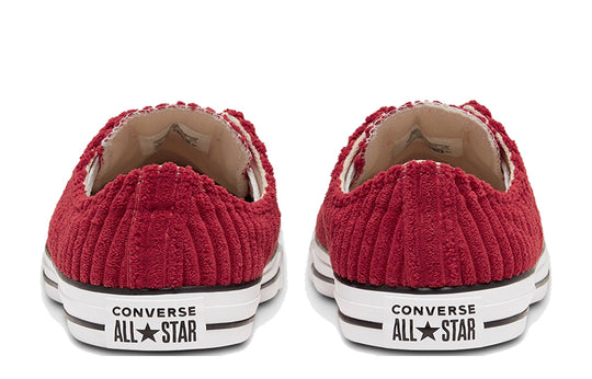 Converse Chuck Taylor All Star Wide Wale Cord Low Top 'Red White' 165455C