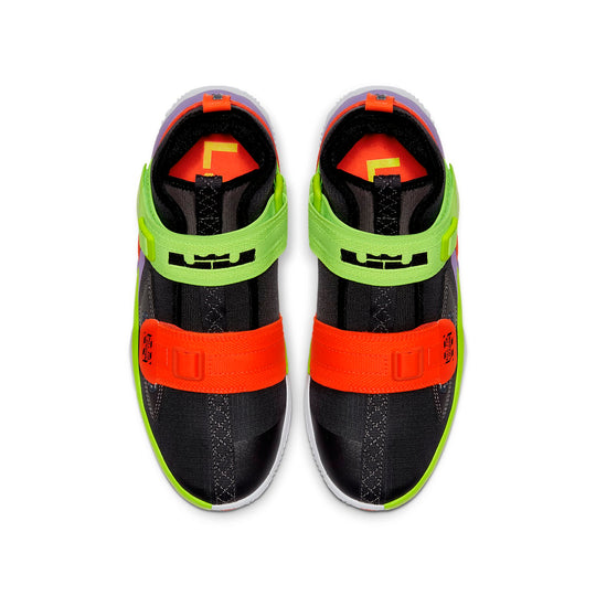 (GS) Nike LeBron Soldier 13 'Thunder Grey Crimson Green' AR7585-002