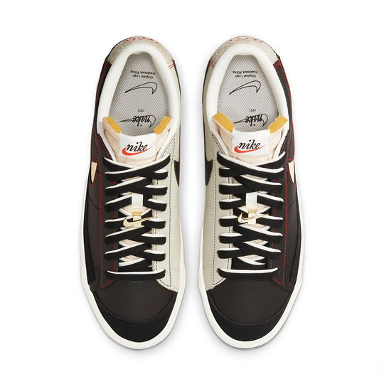Nike Blazer Low '77 Premium 'Removable Swoosh - Black' DH4370-001