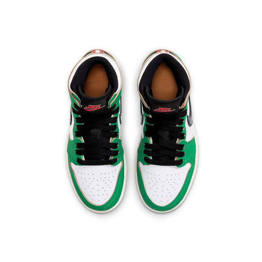 (PS) Air Jordan 1 Retro High OG 'Lucky Green' CU0449-300 Retro Basketball Shoes  -  KICKS CREW