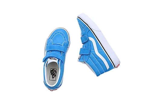 (PS) Vans Sk8-Mid Reissue Hook And Loop 'Blue White' VN00018T1SI