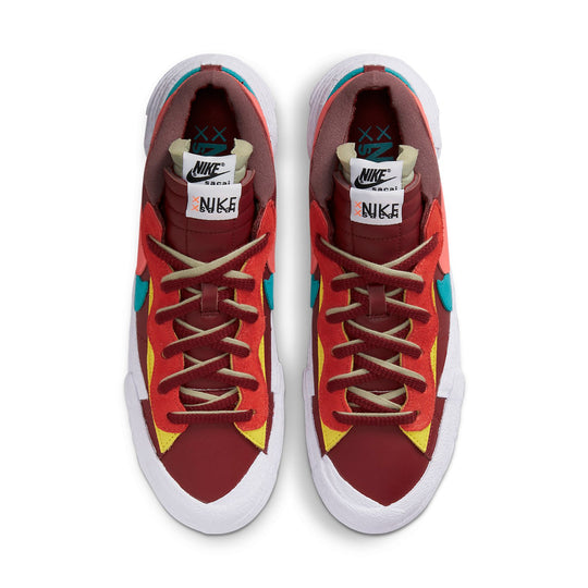 Nike KAWS x sacai x Blazer Low 'Team Red' DM7901-600