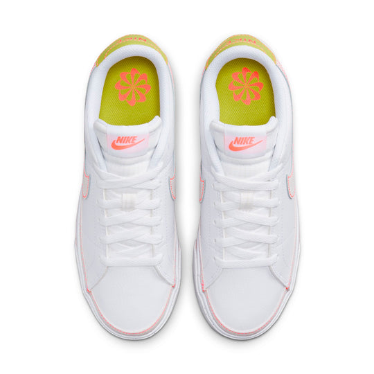 (WMNS) Nike Court Legacy Next Nature 'Hot Punch Contrast Stitch' FJ4568-100