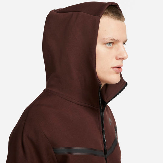 Nike Sportswear Tech Fleece Full-Zip Hoodie 'Earth Black' CU4489-227