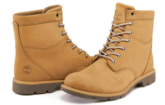 (WMNS) Timberland Euro Hiker 6 Inch Waterproof Hiking Wide-Fit Shoes 'Wheat' A2D6TW