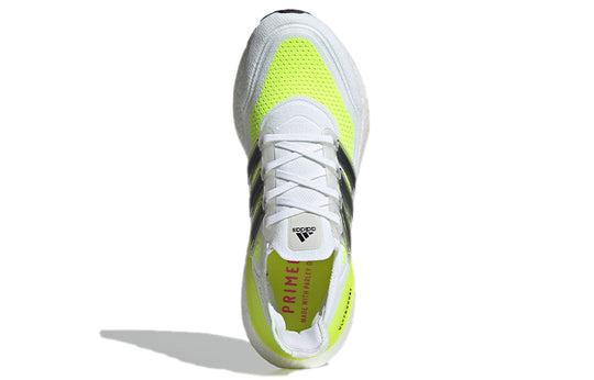 adidas UltraBoost 21 'White Solar Yellow' FY0377