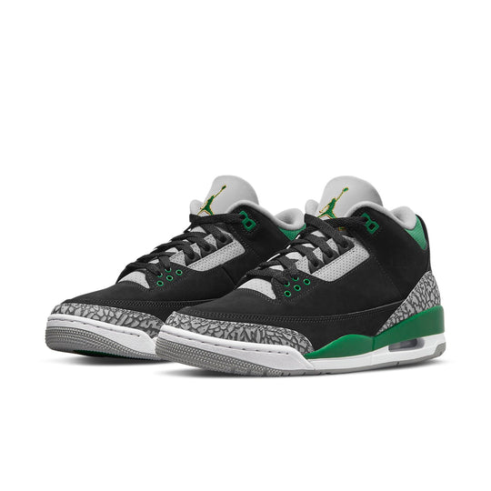 Air Jordan 3 Retro 'Pine Green' CT8532-030 Retro Basketball Shoes  -  KICKS CREW