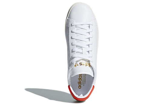 adidas originals Courtvantage Casual Skate Shoes White Red Unisex 'White Red' CQ2566