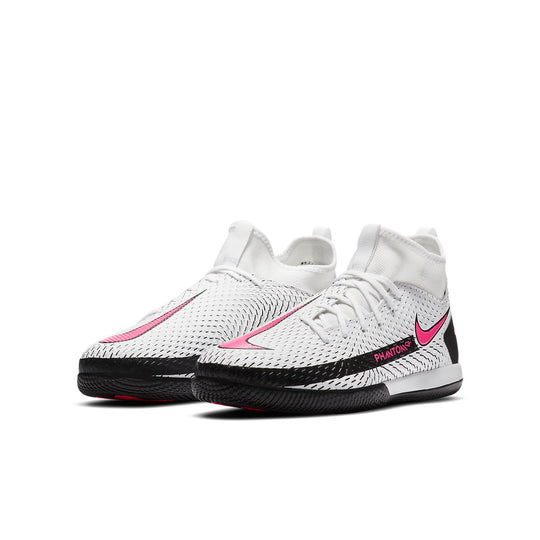 Nike JR Phantom GT Academy DF IC 'White Pink' CW6693-160