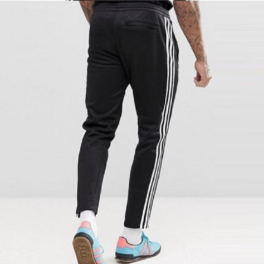 adidas originals BB Track Pants Black Stripe Sports Long Pants CW1269