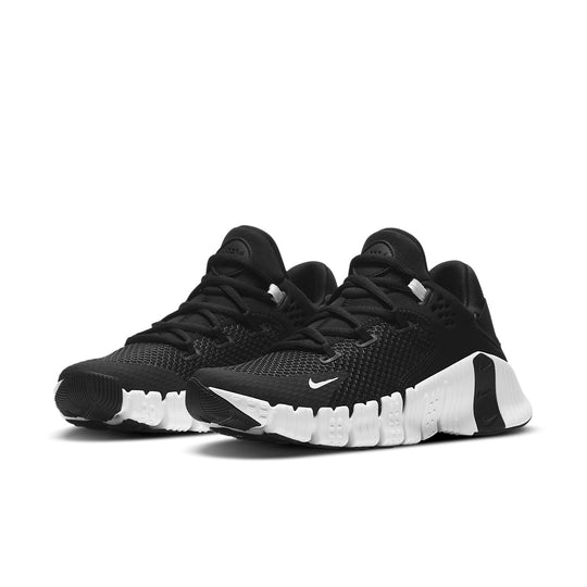 (WMNS) Nike Free Metcon 4 'Black White' CZ0596-010