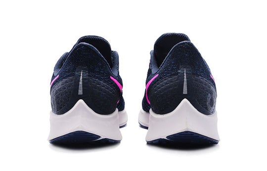 (WMNS) Nike Air Zoom Pegasus 35 'Obsidian Pink Blast Deep Royal Blue' 942855-401