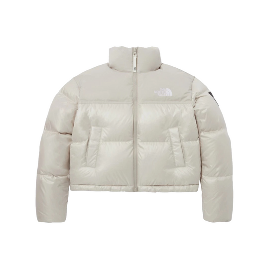 (WMNS) The North Face White Label Novelty Nuptse Down Jacket Asia Sizing  'Cream Beige' NJ1DP85K
