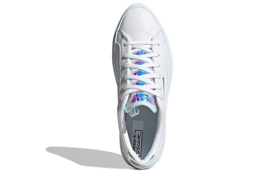 (WMNS) adidas Sleek 'White Iridescent' FW3717