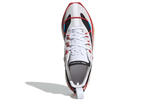 adidas Y-3 Shiku Run 'White Red Cyan' FX1414