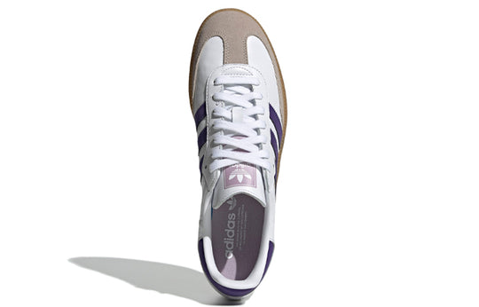 adidas Samba OG 'White Collegiate Purple' EE5452