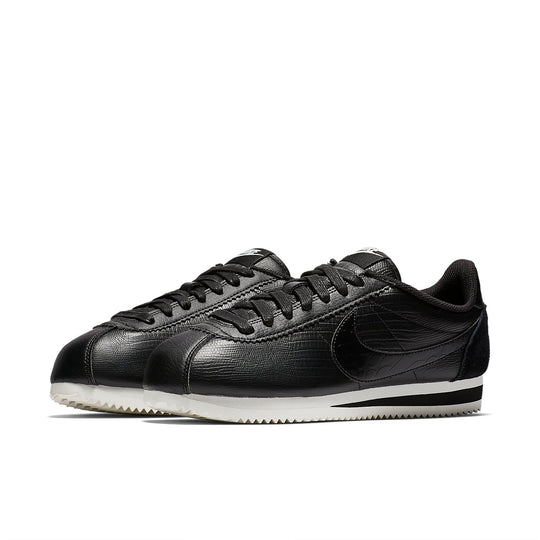 Nike Classic Cortez Leather 'Black Dark Grey-White' 833657-005
