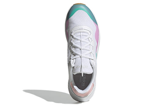 (WMNS) adidas Primrose Sleek 'White Pink Mist' FZ1937
