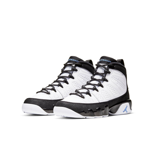 (GS) Air Jordan 9 Retro 'University Blue' 302359-140 Big Kids Basketball Shoes  -  KICKS CREW