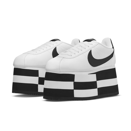 (WMNS) Nike Cortez x COMME Des GARCONS 'Check White' BV0070-101
