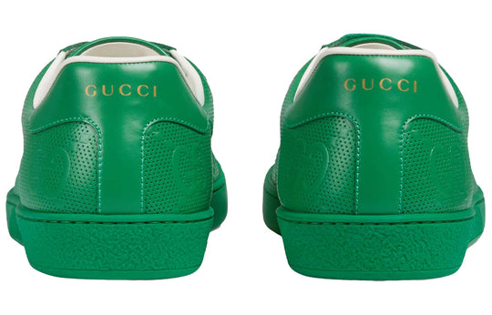 GUCCI Ace Series G Printing Sports Shoe Green 625787-1XK10-3727