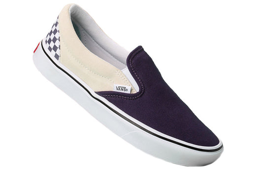 Vans Checkerboard Comfycush SLIPON SCHUHE 'Purple White' VN0A3WMDVO3