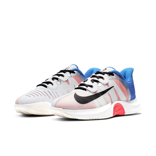 (WMNS) Nike Court Air Zoom GP Turbo 'White Red Blue' CK7581-100