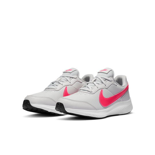 (GS) Nike Varsity Leather 'Grey Pink' CN9146-002