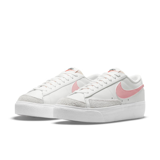 (WMNS) Nike Blazer Low Platform 'White Pink Glaze' DJ0292-103