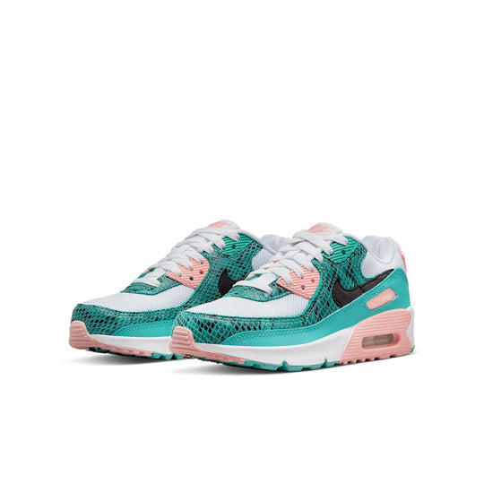 (GS) Nike Air Max 90 'Washed Teal Snakeskin' DR8926-300