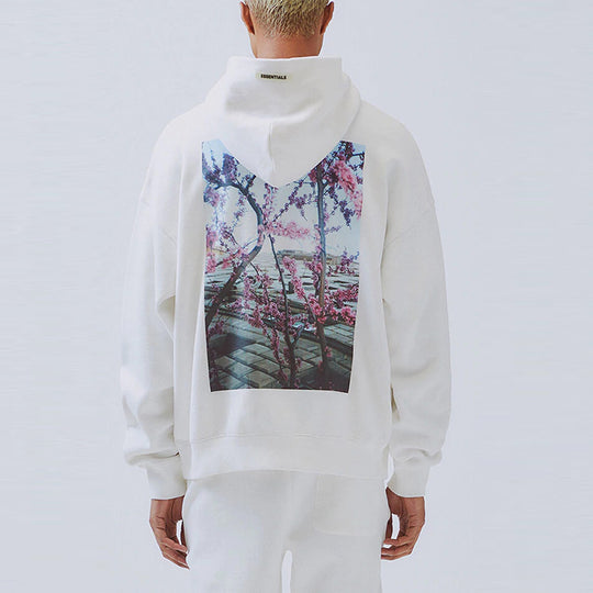 Fear of God Essentials FW19 Photo Series Pullover White FOG-FW19-4