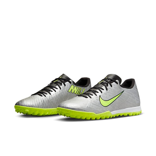 Nike Zoom Vapor 15 Academy TF Turf 'Metallic Silver Volt' FB8396-060