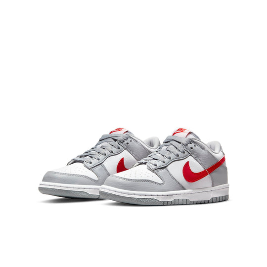 (GS) Nike Dunk Low 'Grey Red' DV7149-001