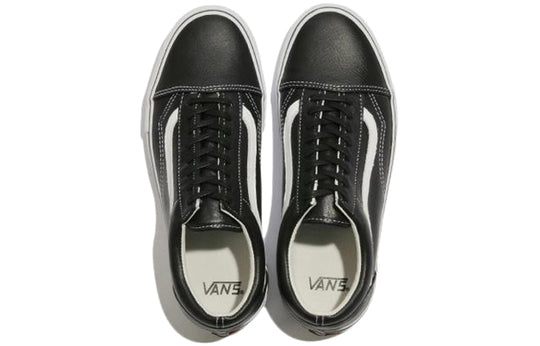 Vans Vault Old Skool VLT LX Leather Black/White VN000D4E1NS