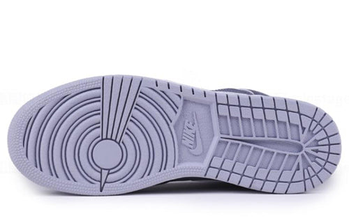 (GS) Air Jordan 1 Retro Mid 'Cool Grey Wolf Grey' 554725-031 Big Kids Basketball Shoes  -  KICKS CREW