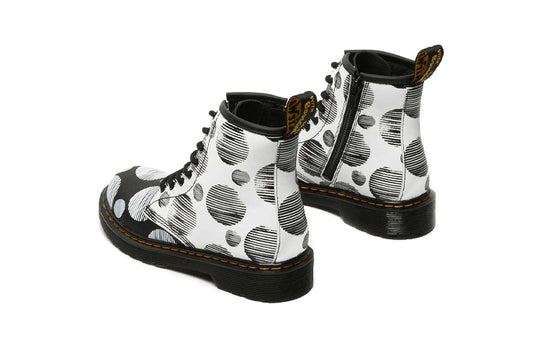 (PS) Dr.Martens Polka Dot Boots 'White Black' 27071009