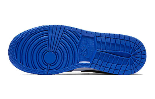 (GS) Air Jordan 1 Low 'Hyper Royal' 553560-401 Big Kids Basketball Shoes  -  KICKS CREW