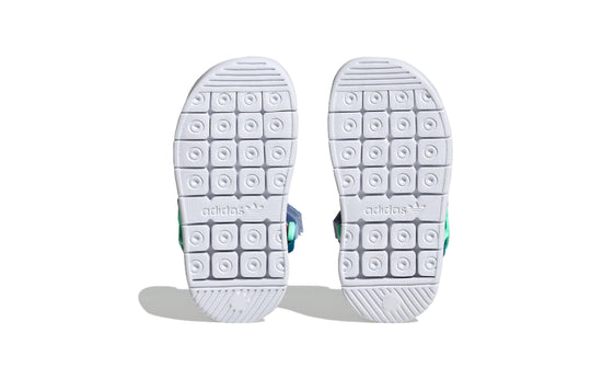(TD) adidas originals 360 3.0 Sandals 'Silver Green' GW2154