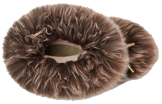 (WMNS) UGG Classic Posh Mini Fur 'Brown' 1123531-BCHW
