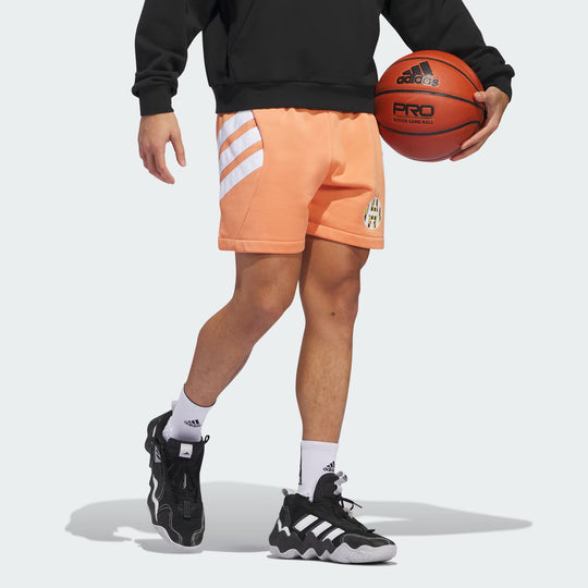 adidas Harden Graphic Shorts 'Orange' IU2801