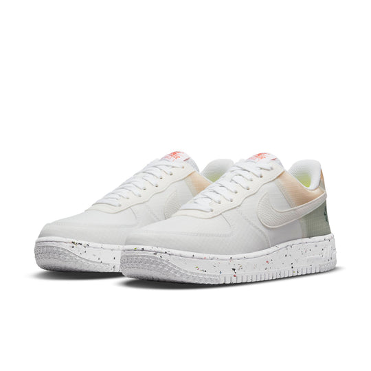 Nike Air Force 1 Crater 'Move To Zero - White Orange' DH2521-100