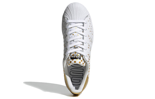 (WMNS) adidas originals Superstar 'Gold White' FX8552