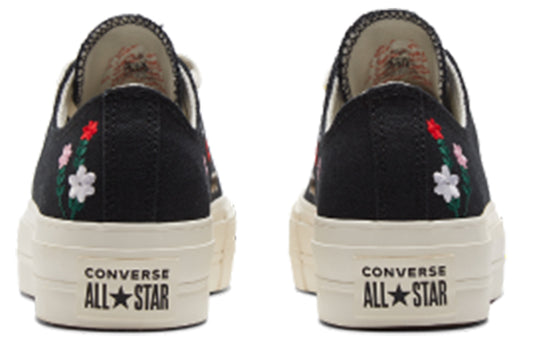 (WMNS) Converse Chuck Taylor All Star Lift Platform Low 'Floral Embroidery' A02566C