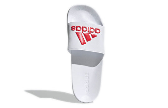 adidas Adilette Shower Slides 'White Active Red' F34767