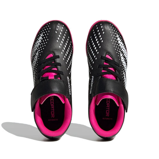 (GS) adidas Predator Accuracy.4 TF Turf 'Black Pink' GW7083