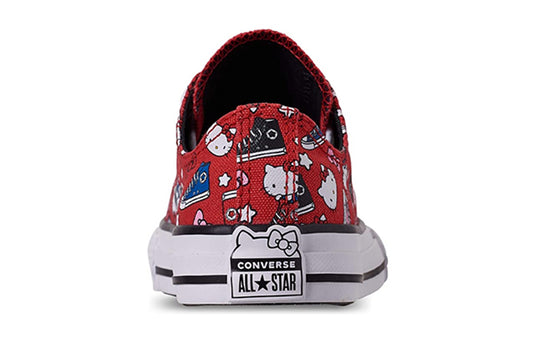 (GS) Converse Hello Kitty x Chuck Taylor All Star Ox 'Red' 363914F